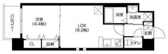 アーバネックス梅田東の間取り画像