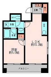 メイツ伊勢佐木長者町の間取り画像