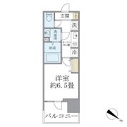 フェルモ横浜桜木町の間取り画像