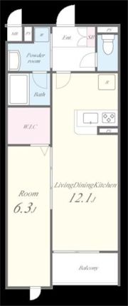 リトルロックスの間取り画像