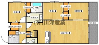 シャルマンおおたかの森の間取り画像