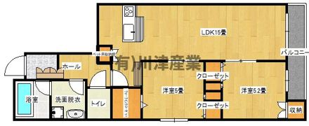 シャルマンおおたかの森の間取り画像