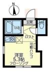 ユナイト末吉アトランティックの間取り画像