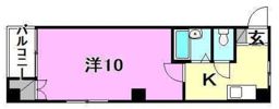 西広エンタープライズマンションの間取り画像