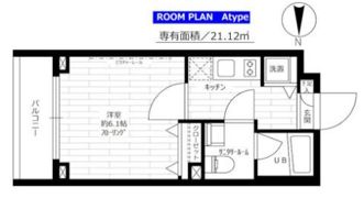 ステージファースト西大井一番館の間取り画像