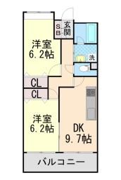 アプリーレ北青木の間取り画像