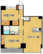 Queens Gardenの間取り画像