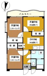 エヌケイパレスの間取り画像