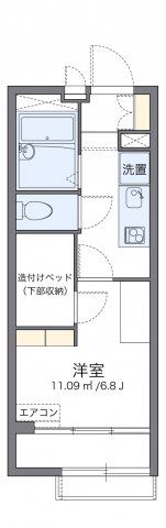 レオパレスアネックスの間取り画像