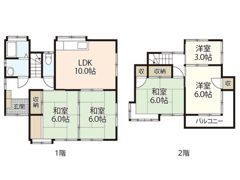 熊野新宮戸建ての間取り画像