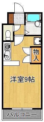 ジュネス天籟の間取り画像