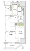 ザ・パークハビオ同心プレイスの間取り画像