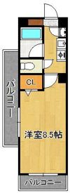 ヴィヴァーチェ浅川の間取り画像