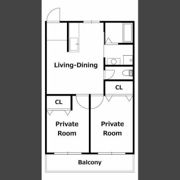 七福マンションの間取り画像