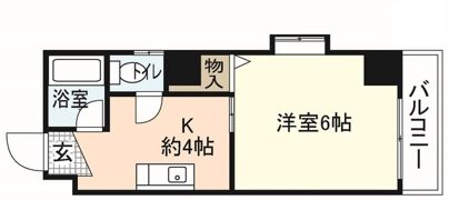 今田ビル楠木の間取り画像