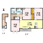 彩 Aの間取り画像