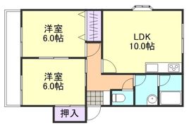 ガーデンパレスの間取り画像