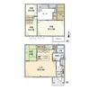 八剱町岩塚戸建の間取り画像