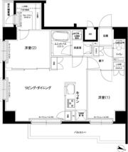 ルーブル東十条の間取り画像