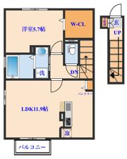D-roomエクセルの間取り画像