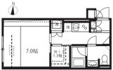 アバンテリム三軒茶屋の間取り画像