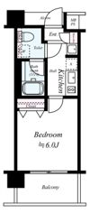 レオンコンフォート難波の間取り画像
