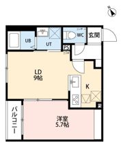 NOVEL千歳Iの間取り画像