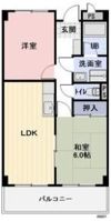 リンピア中道の間取り画像
