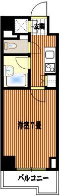 ルーブル中野沼袋の間取り画像