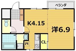 プリンセスコート・アイの間取り画像
