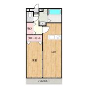 ディアコート桜の間取り画像