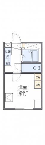 レオパレス華みずきⅡの間取り画像