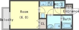 プレミール石橋の間取り画像
