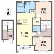 North Marryの間取り画像