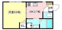 (仮)六浦3丁目新築アパートの間取り画像