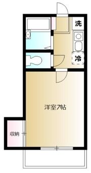 SKハイツの間取り画像