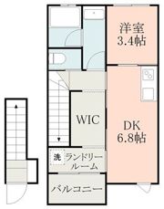 Purity長嶺南の間取り画像