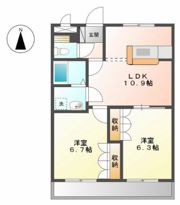 ベルジュⅡ番館の間取り画像