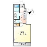 クレール比治山の間取り画像