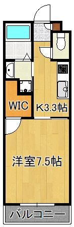 Cuore Ricco水巻の間取り画像