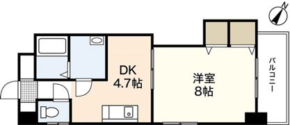 クレセールフルタの間取り画像