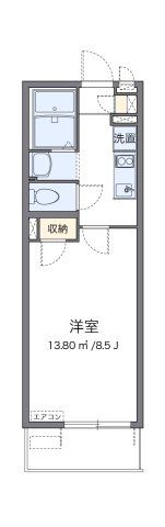 クレイノフリーゼあざみ野の間取り画像