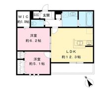 フィカーサ柏の葉の間取り画像