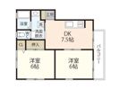 プレジール沖田の間取り画像