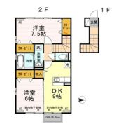 リッシュモア B棟の間取り画像