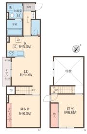 仮）相模原市中央区上溝アパートの間取り画像