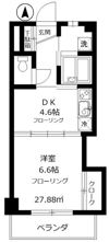 プティフルールⅡの間取り画像