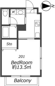 レスポワール小岩の間取り画像