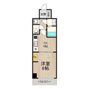 フロンティアコート堺筋本町の間取り画像