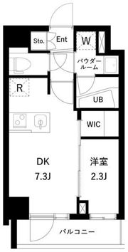 アジールコート桜上水の間取り画像